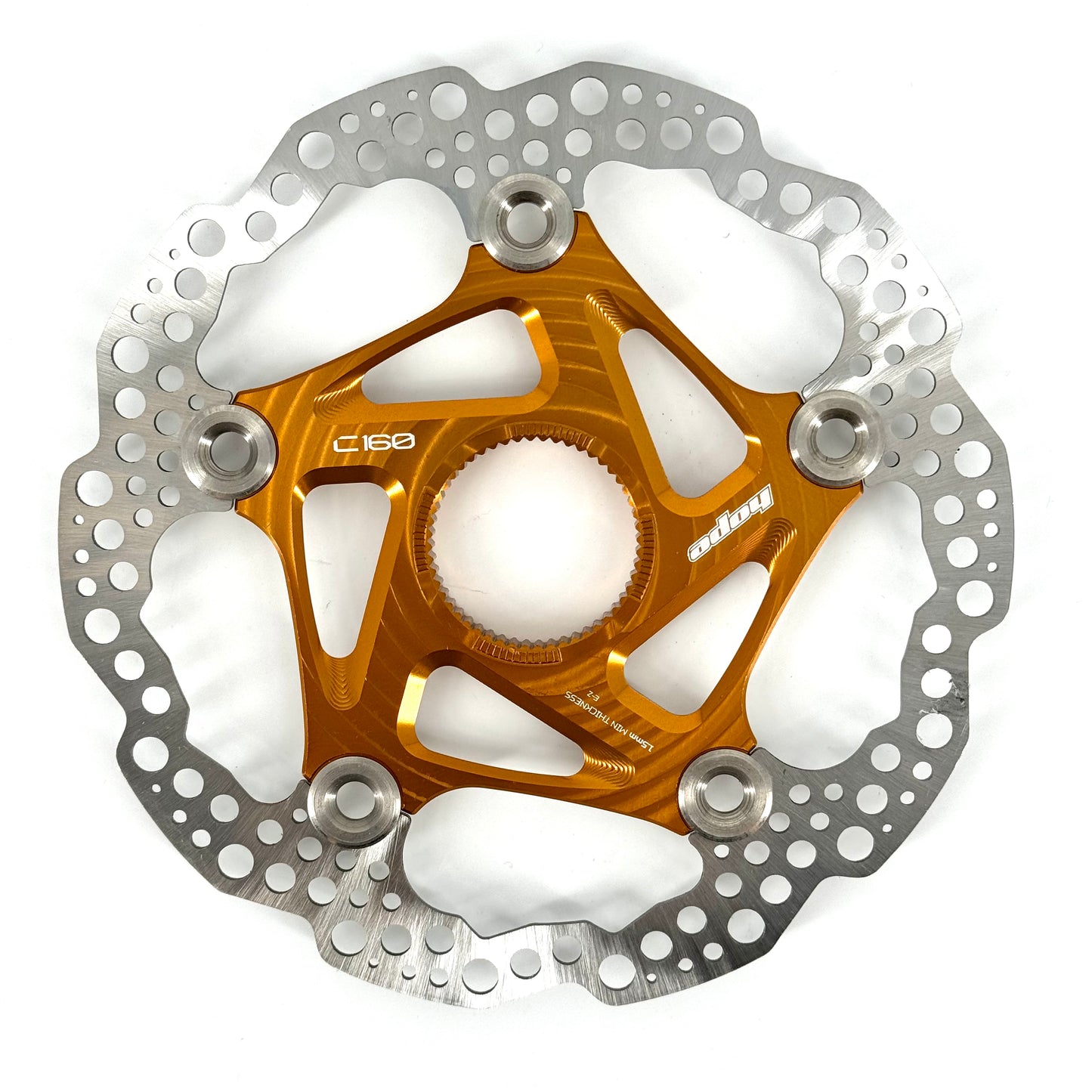 Flydende HOPE Center Lock Skive Bronze