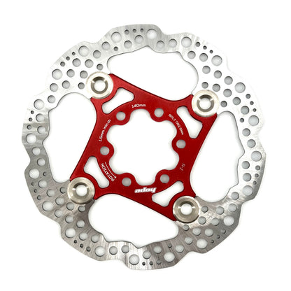 HOPE X2/E4/V4 6-Bolt Floating Disc Red