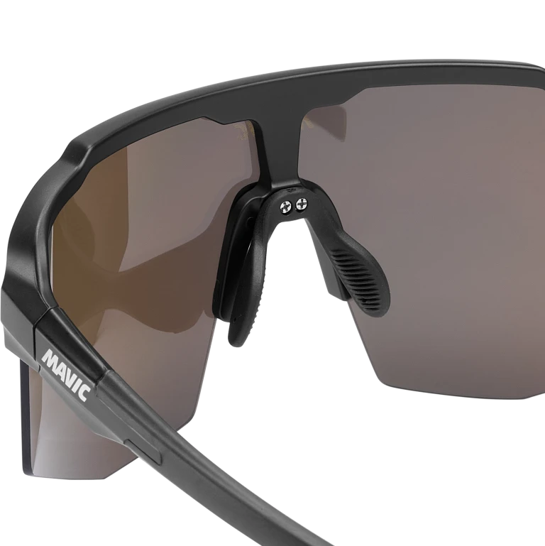 MAVIC MVS SHIELD Glasses Black Gold/Blue Lens