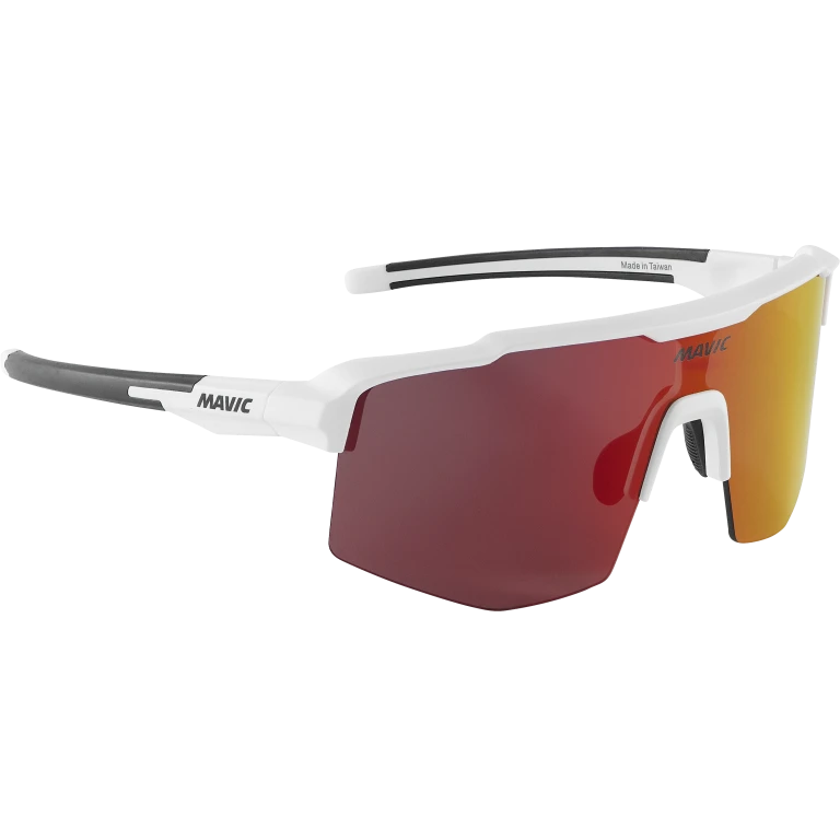 Glasögon MAVIC MVS SHIELD Vit Glas Red