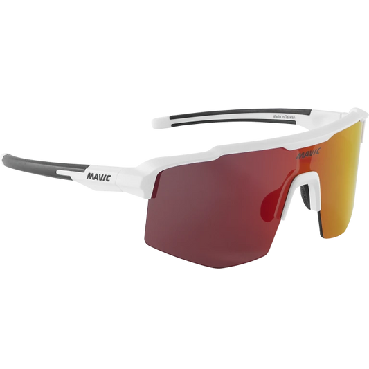 MAVIC MVS SHIELD Glasses White Red Lens