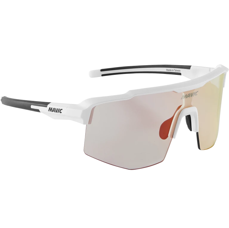 MAVIC MVS SHIELD Glasses White Red Photochromic Lens