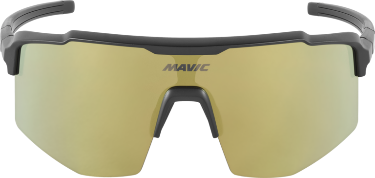 Mustad ja kuldsed Mavic MVS Shield prillid – vaade 3