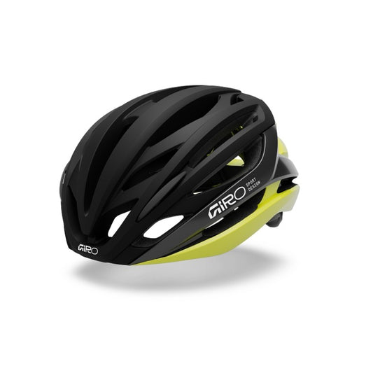 GIRO SYNTAX MIPS Road Helmet Black/Yellow Hi Viz