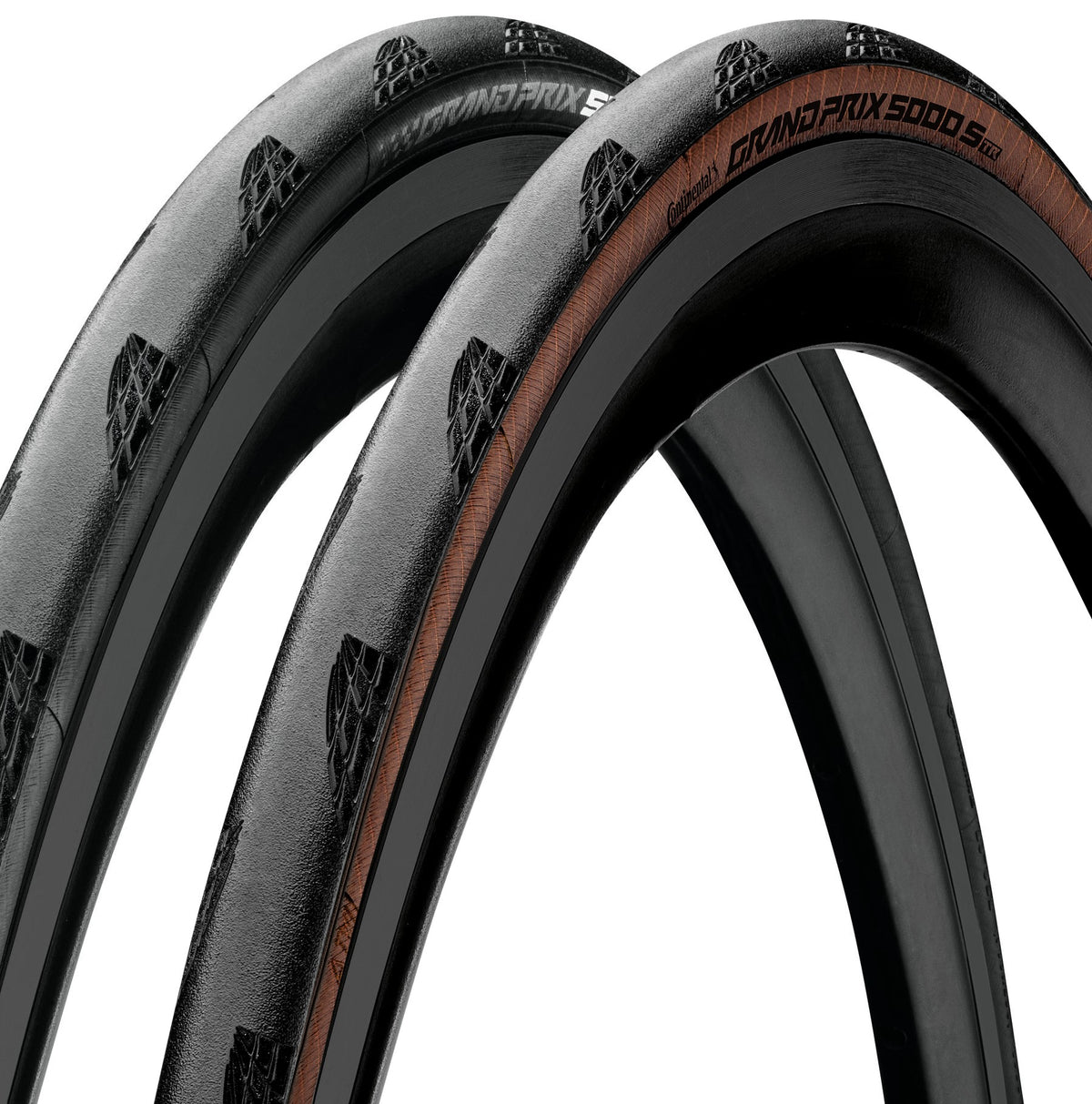 CONTINENTAL GRAND PRIX 5000 S TR 700c Tubeless Ready dæk Brun