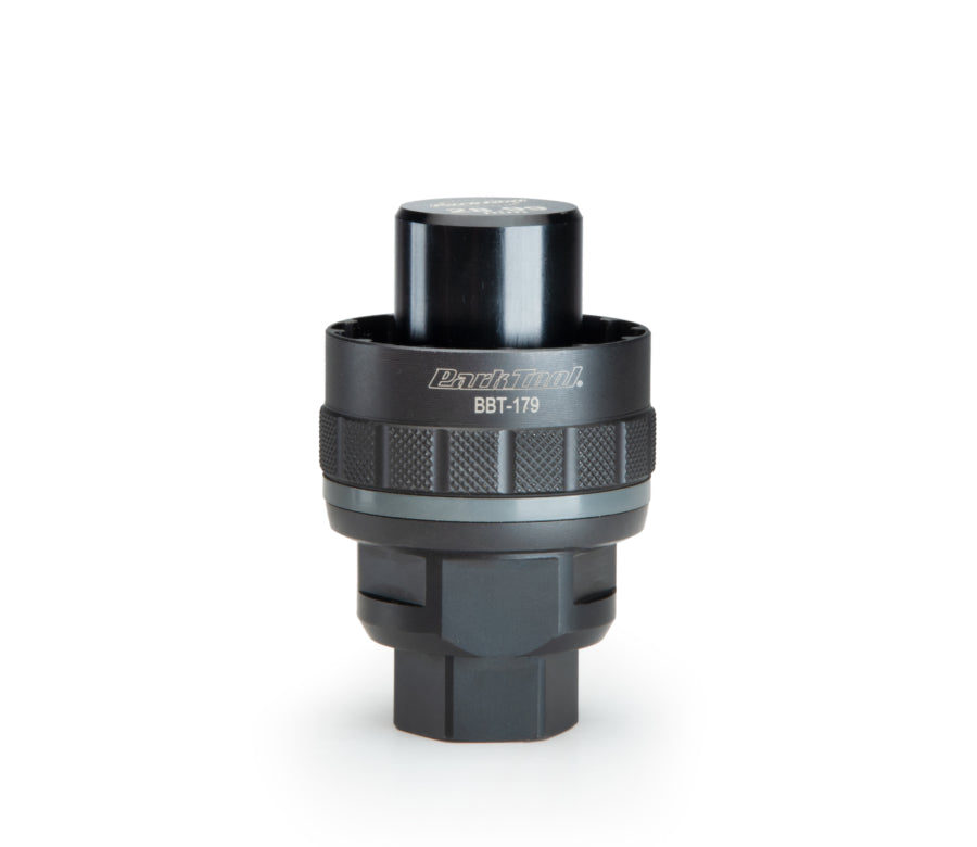 Park Tool GPS guide pin fitted to a BBT-179 tool