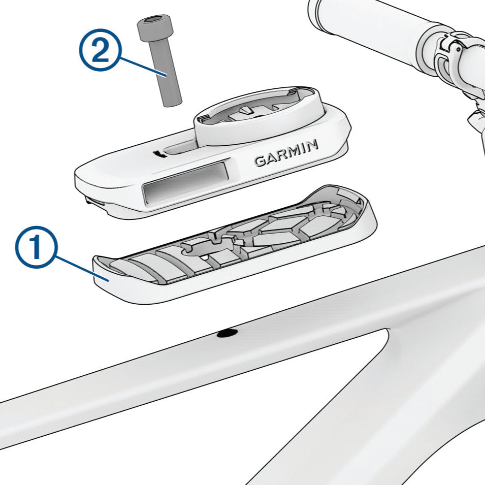 Fäste för Överstyre till GARMIN EDGE MTB