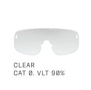 Brýle POC DEVOUR ULTRA + Černé Sklo Clarity Trail Partly Sunny Silver
