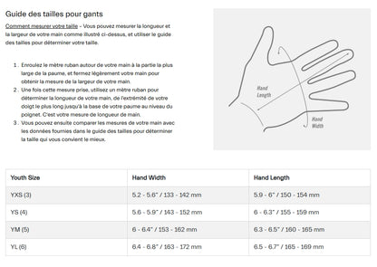Gants GIRO DND II Junior Bleu