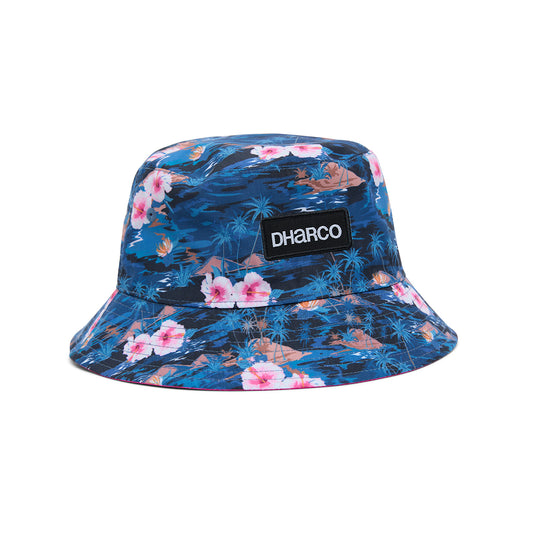 Hatt DHARCO REVERSIBLE OASIS Blå