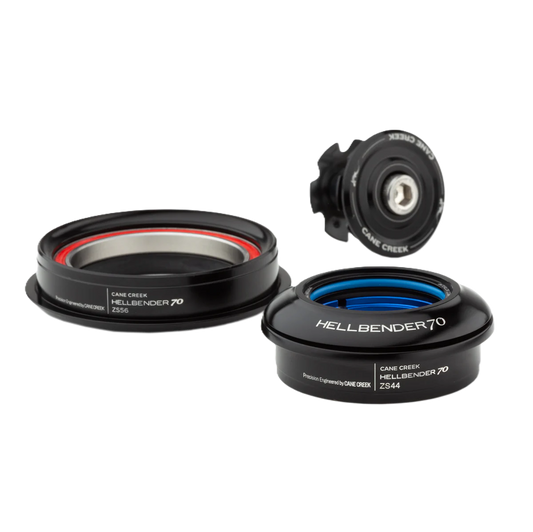 Semi-geïntegreerd Stuurlager CANE CREEK HELLBLENDER 70 1"1/8 ZS44/ZS56 Zwart
