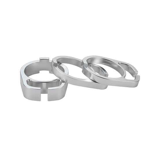 CANE CREEK Interlock HCR vaherõngaste komplekt 2 × 5 mm ja 1 × 10 mm, hõbedane