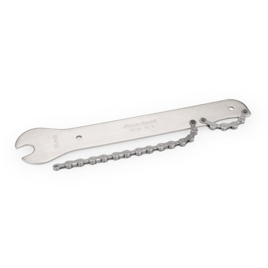 Park Tool HCW-16.3 pedálkulcs és láncos lánckerékrögzítő