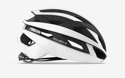 Landevejshjelm RUDY PROJECT REBEL CARBON Hvid Mat
