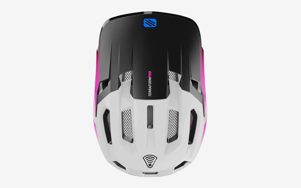 MTB-helm RUDY PROJECT TERRAFORM PRO Wit/Roze