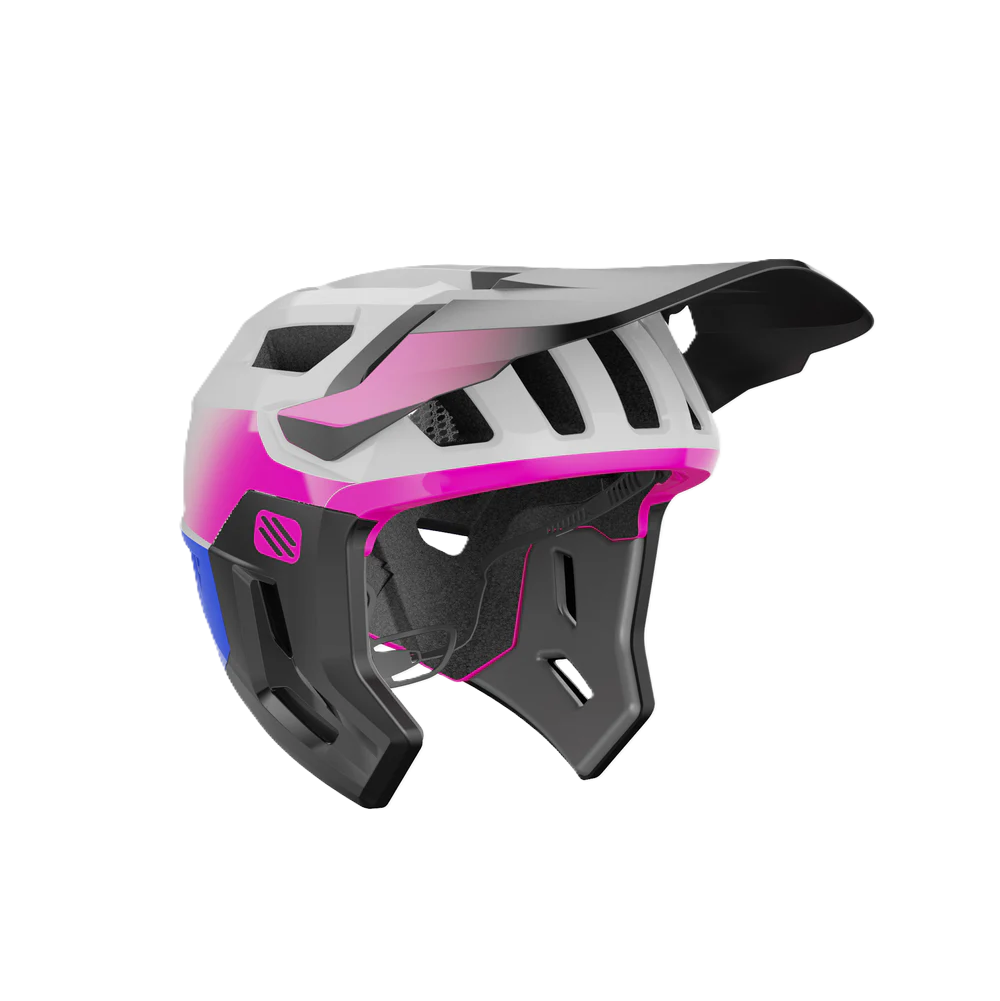 MTB-helm RUDY PROJECT TERRAFORM PRO Wit/Roze