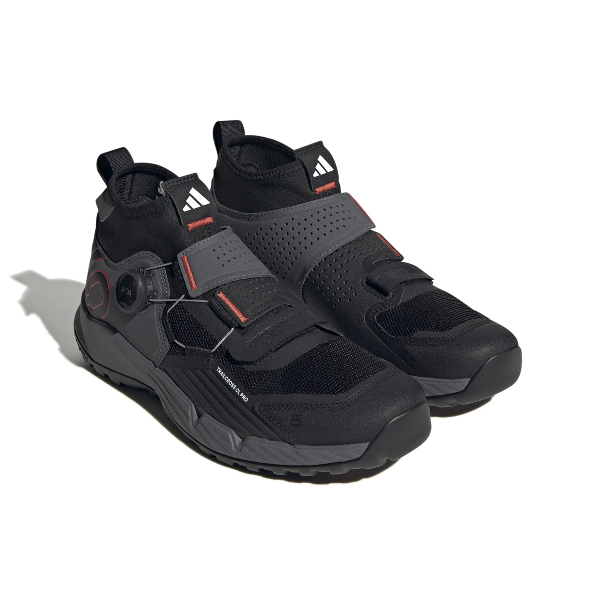 MTB-sko ADIDAS FIVE TEN TRAILCROSS PRO CLIP-IN Grå/Sort/Rød