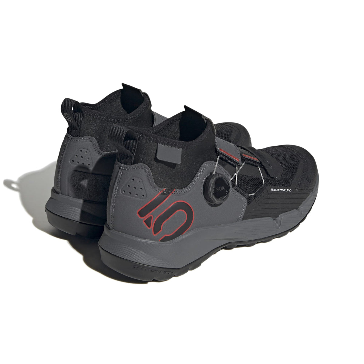 MTB-sko ADIDAS FIVE TEN TRAILCROSS PRO CLIP-IN Grå/Sort/Rød