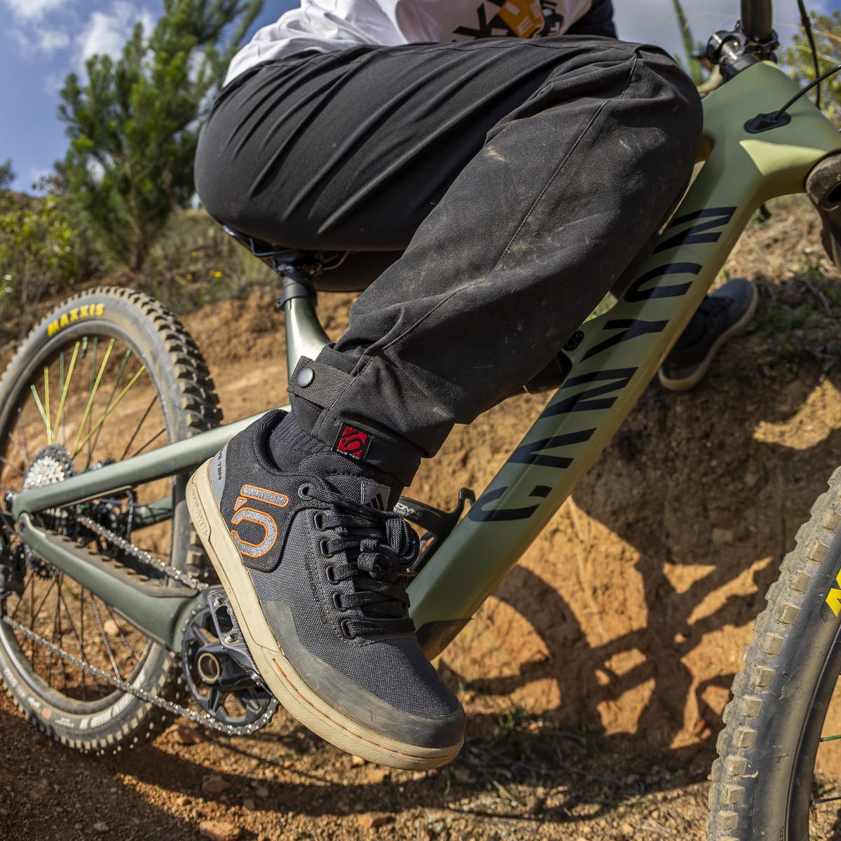 MTB-sko ADIDAS FIVE TEN FREERIDER PRO CANVAS Dame Grå/Sort