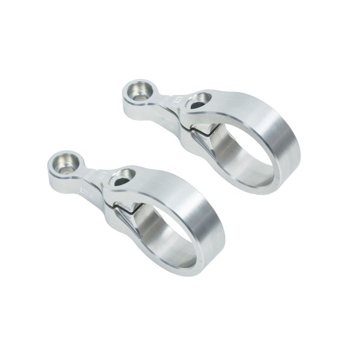 HXR COMPONENTS DH frempind, 31,8 mm, 50 mm, rå aluminium