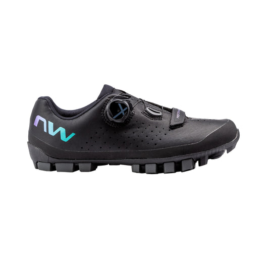 NORTHWAVE HAMMER PLUS XC/Gravel Naisten Maastopyöräilykengät Musta/Iridescent