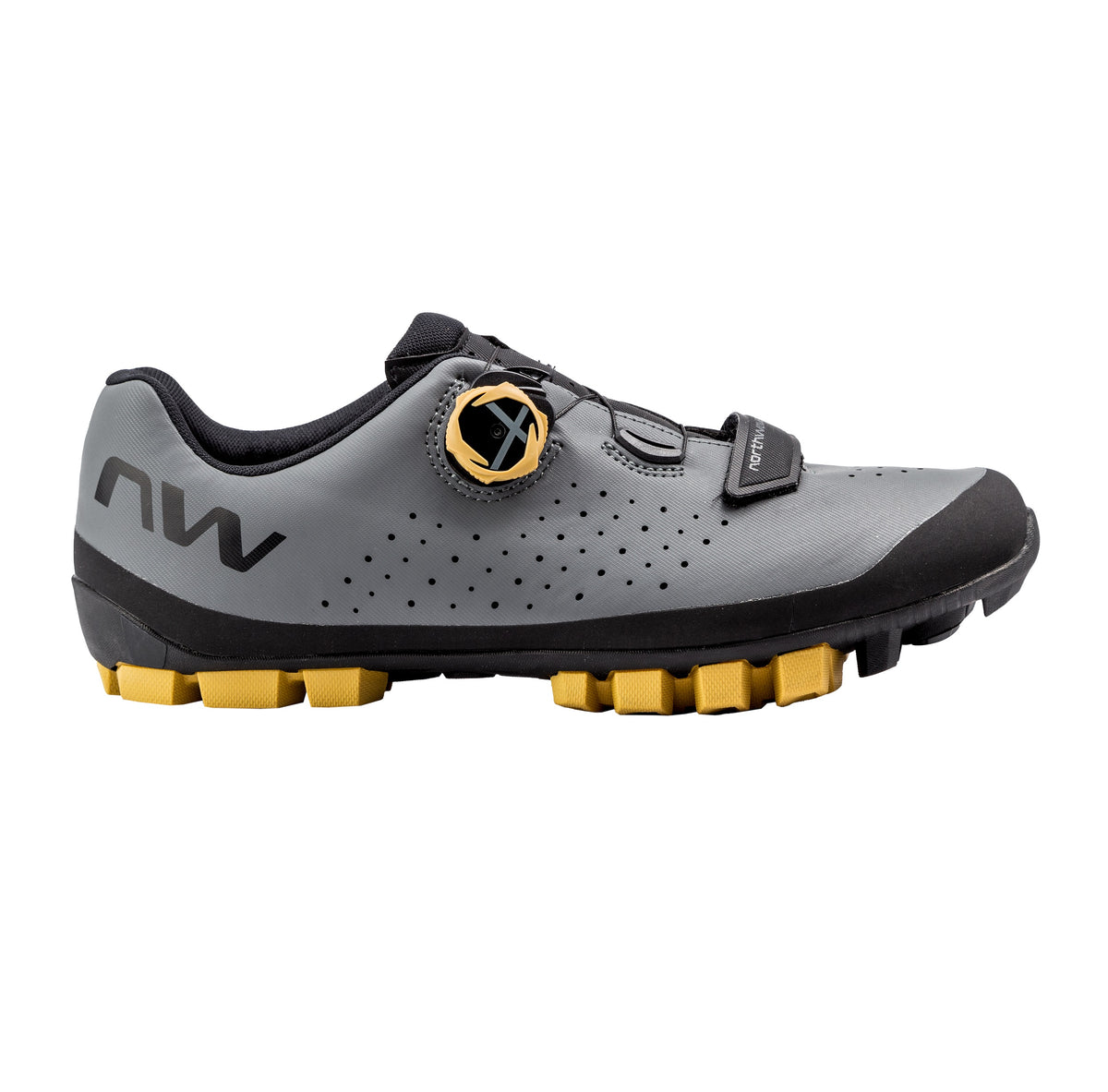 MTB XC/Gravel-sko NORTHWAVE HAMMER PLUS Grå/Gul