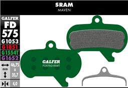 Ημι-Μεταλλικά Τακάκια GALFER PRO Sram Maven