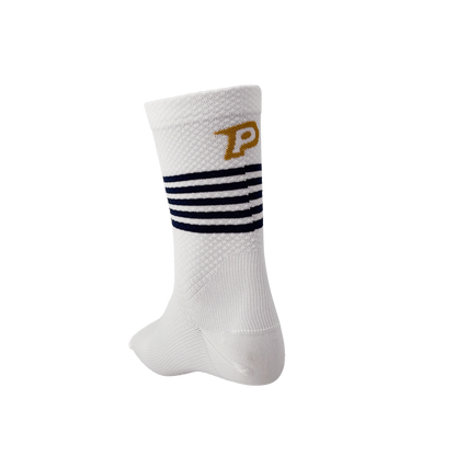Chaussettes PROBIKESHOP By CHEF DE FILE MARINIERE Blanc/Bleu