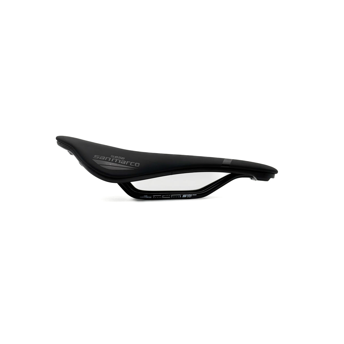 Selle SAN MARCO SHORTFIT 2.0 OPEN-FIT S3 Width 140mm FeC Rails