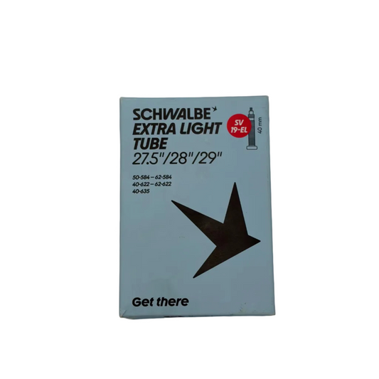 Cykelslang SCHWALBE EXTRA LIGHT SV 19L 27.5x2.0/2.40 - 29x1.75/2.40 Presta 40 mm