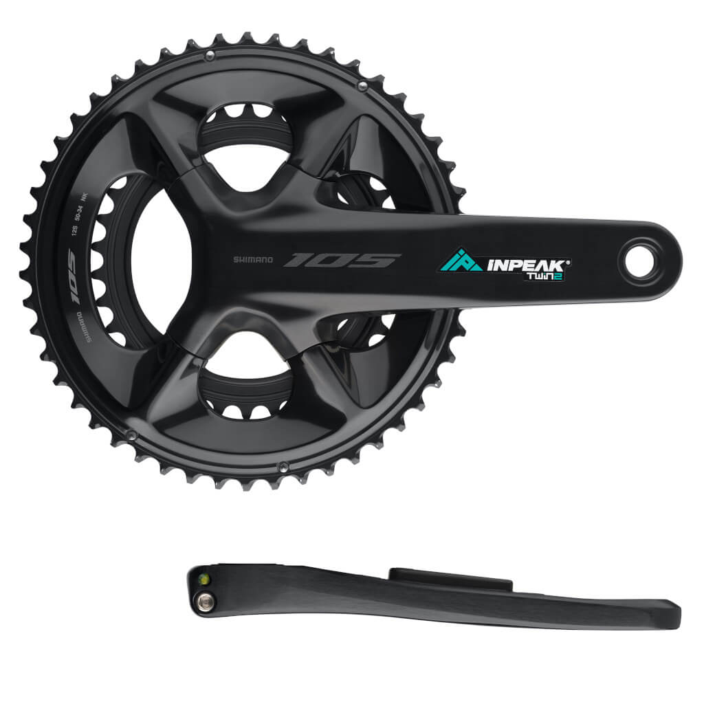 INPEAK POWERCRANK-E TWIN2 LR Shimano 105 R7100 Power Meter Chainset
