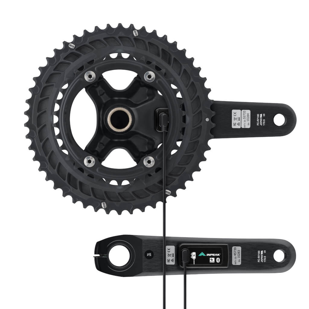 INPEAK POWERCRANK-E TWIN2 LR Shimano 105 R7100 Power Meter Chainset