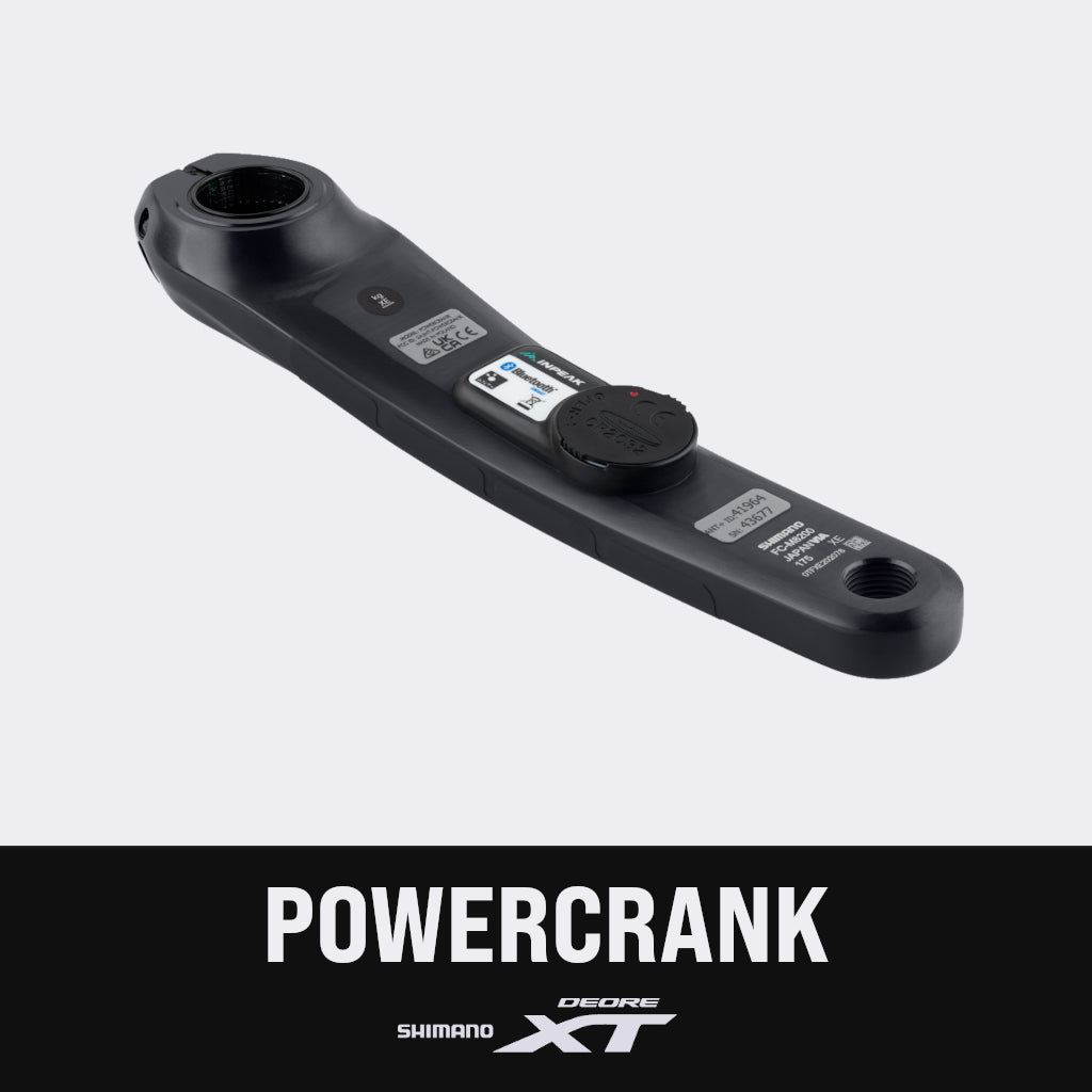 INPEAK POWERCRANK Shimano XT M8200 Left Crank Arm with Power Meter