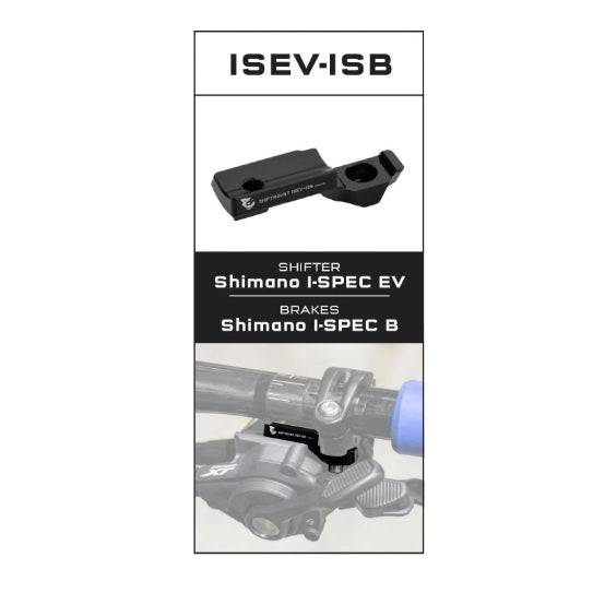 Adapter Mocowania WOLF TOOTH ShiftMount ISEV-ISB Manetka Shimano I-SPEC EV> Hamulec Shimano I-SPEC B