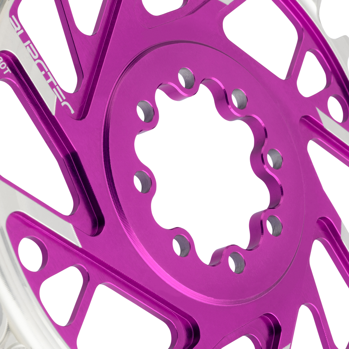 Single Chainring BURGTEC THICK THIN 12S BOOST Direct Mount 8 Bolts T-Type Narrow Wide Offset 3mm Purple