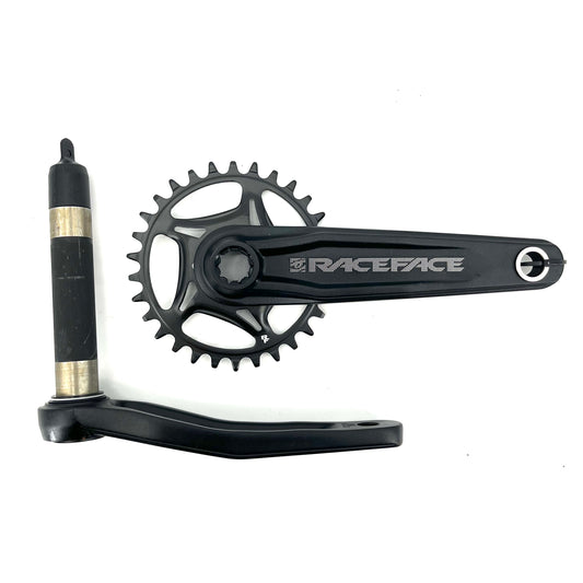 Single Ring Crankset RACE FACE RIDE CINCH 83mm Black 12 Speed