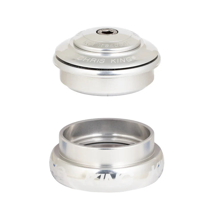 Semi-Integrated / External Headset CHRIS KING INSET 8 1"1/8-1"1/4 ZS44/EC44 Silver