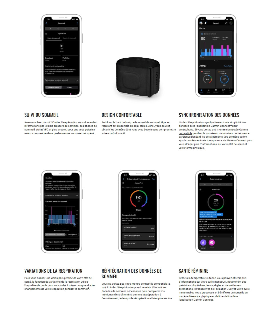 Ranneke GARMIN INDEX™ SLEEP MONITOR