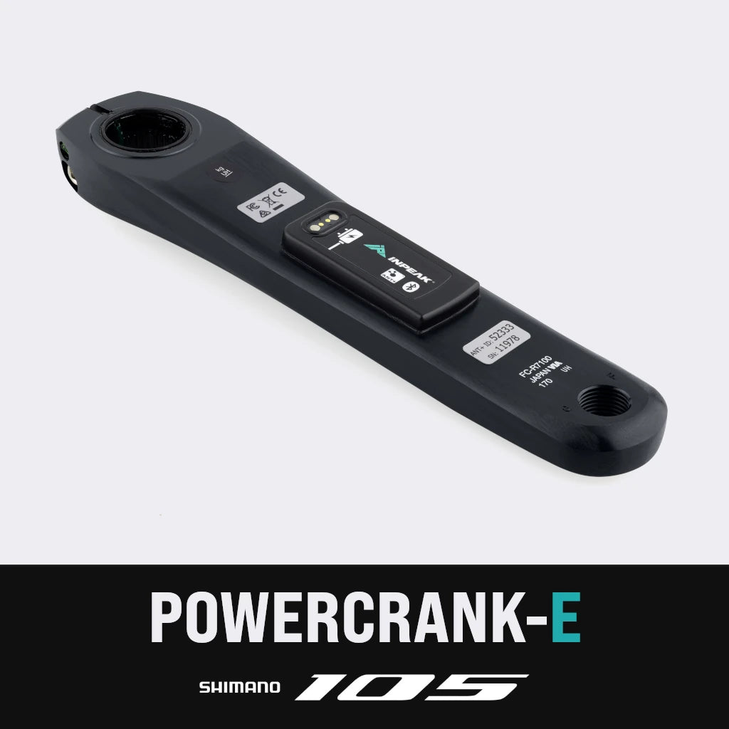 INPEAK POWERCRANK-E Shimano 105 R7100 Left Crank Arm with Power Meter