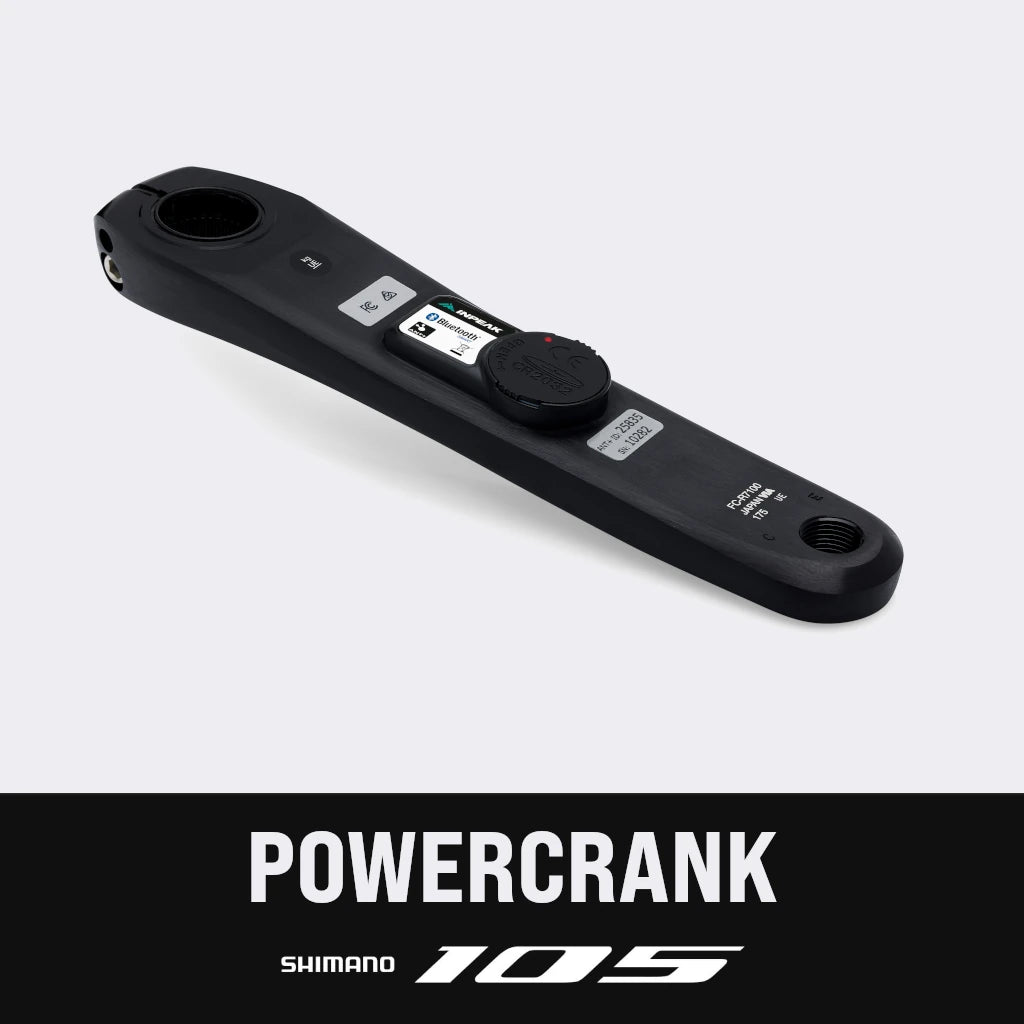 INPEAK POWERCRANK Shimano 105 R7100 Left Crank Arm with Power Meter