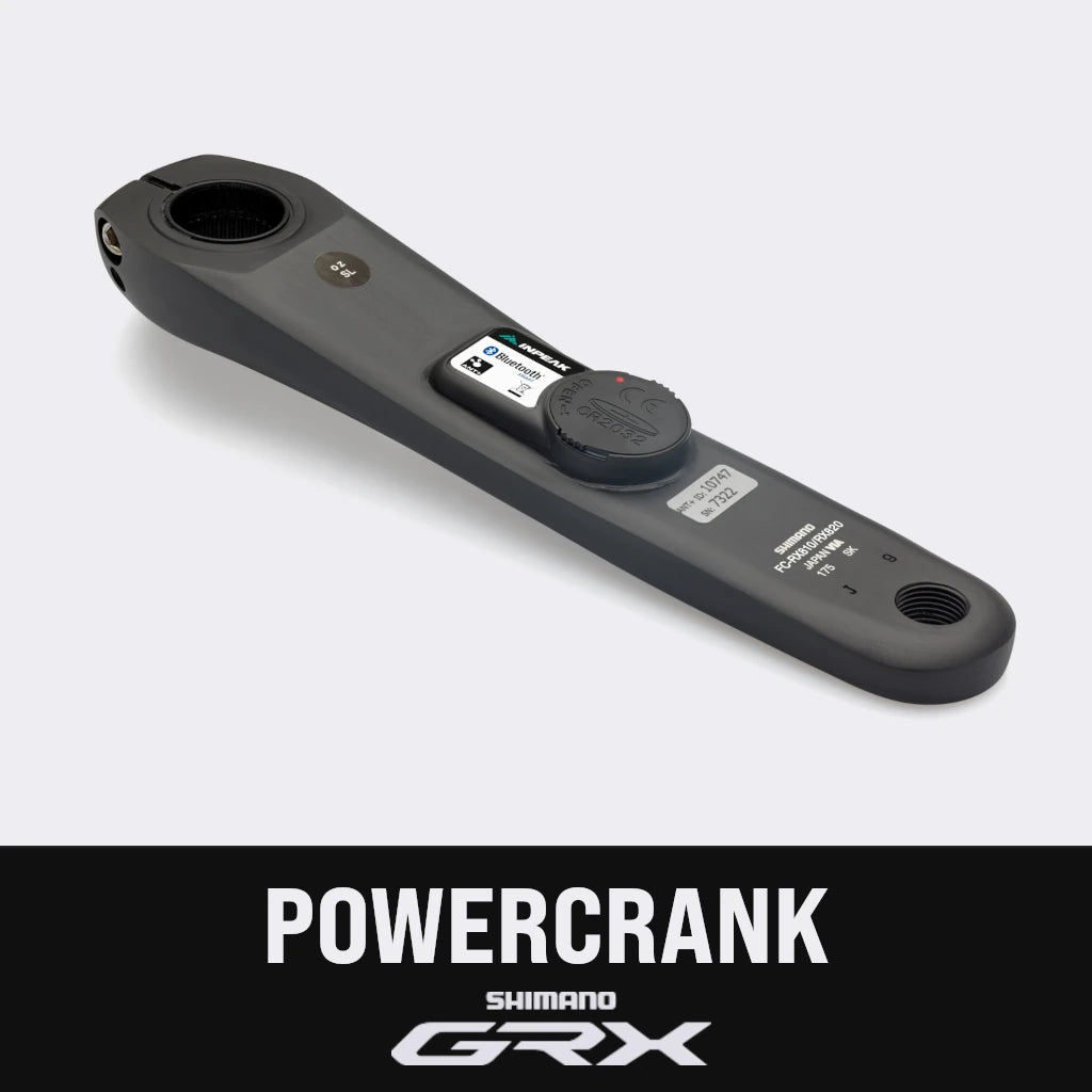 INPEAK POWERCRANK Shimano GRX RX810/820 Left Crank Arm Power Meter