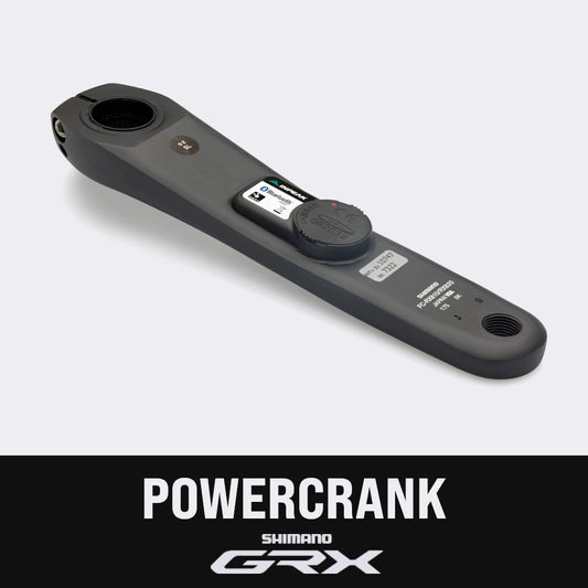 Lewe ramię korby z miernikiem mocy INPEAK POWERCRANK Shimano GRX RX810/820