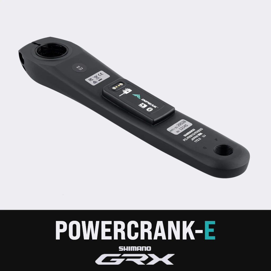 INPEAK POWERCRANK-E Shimano GRX RX810/820 Left Crank Arm with Power Meter