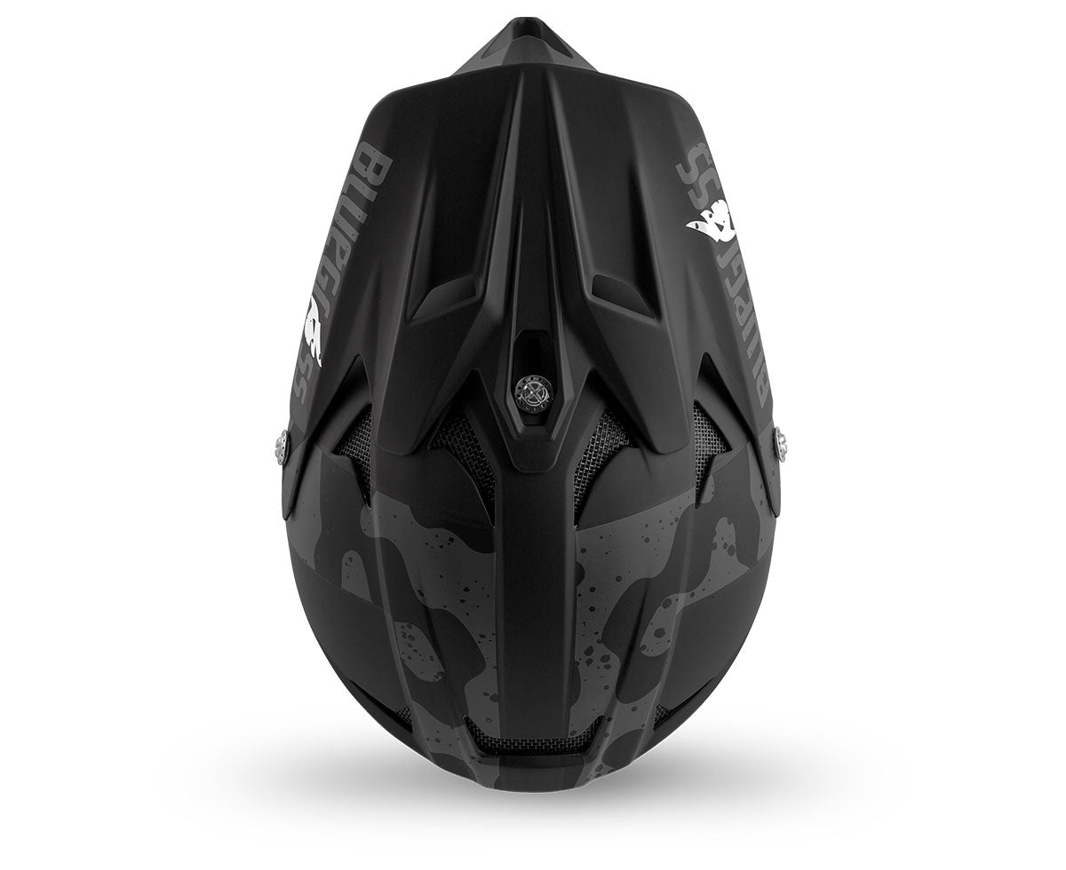 BLUEGRASS INTOX MTB-hjelm sort camo
