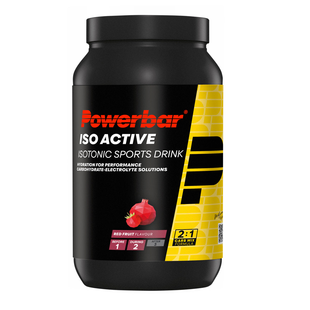 POWERBAR ISOACTIVE Energy Drink (1320 g) Red Fruits