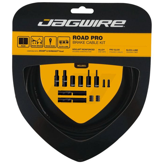 Κιτ Καλωδίων και Περιβλημάτων Φρένων JAGWIRE ROAD PRO Μαύρο