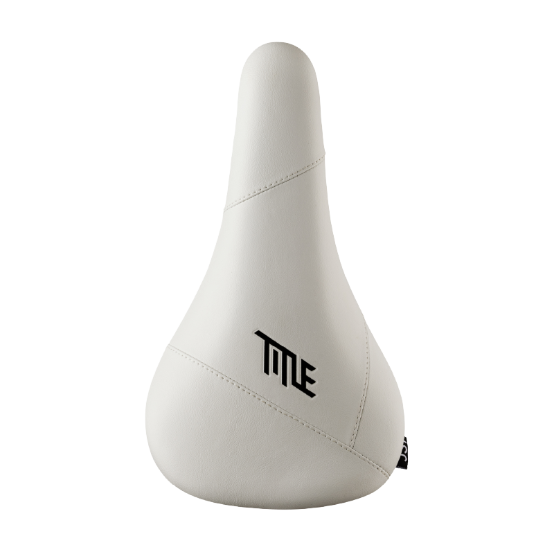 Title JS1 white saddle, top view