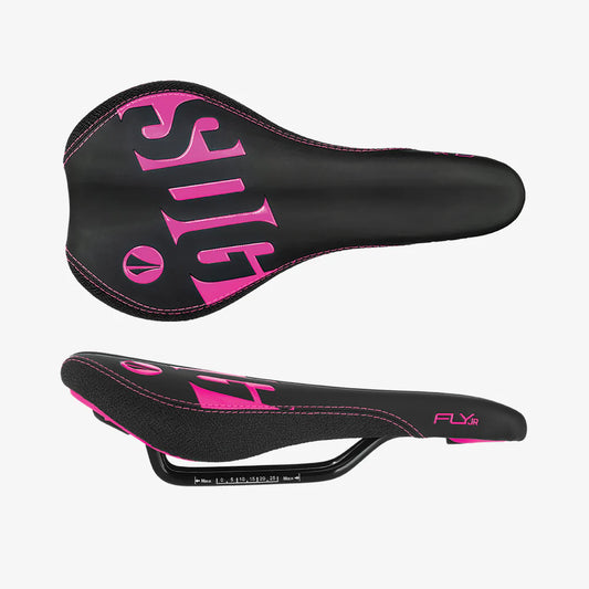 Zadel SDG FLY Junior Zwart/Roze