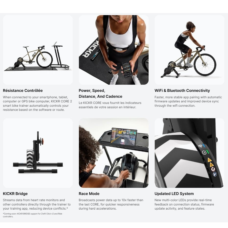 Indoor trainer WAHOO KICKR CORE V2