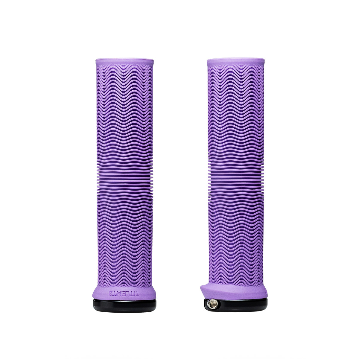 Title MTB LO1 Purple grips - vertical view